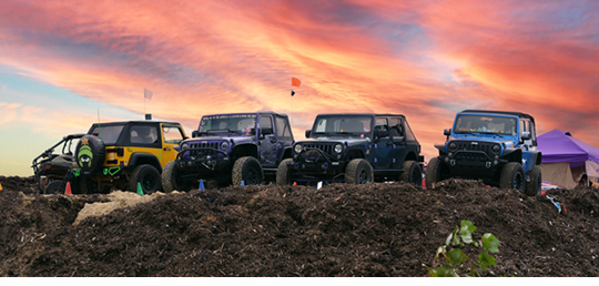 Jeeps at Holly ORV Park