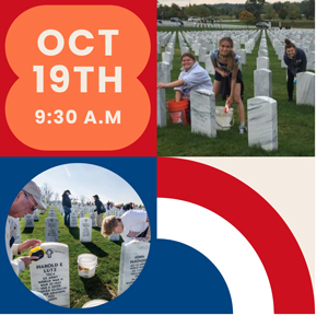 Great Lakes National Cemetery Clean UP