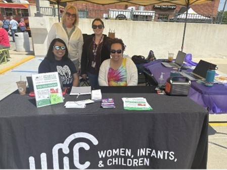 Oakland WIC team at outreach event