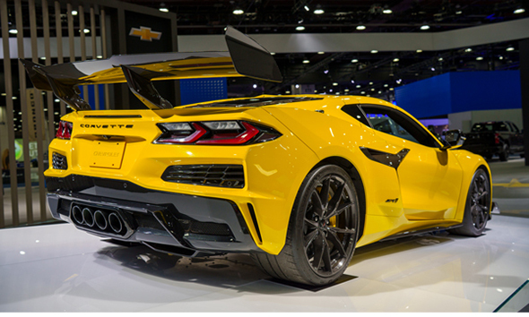 Corvette at the Auto Show