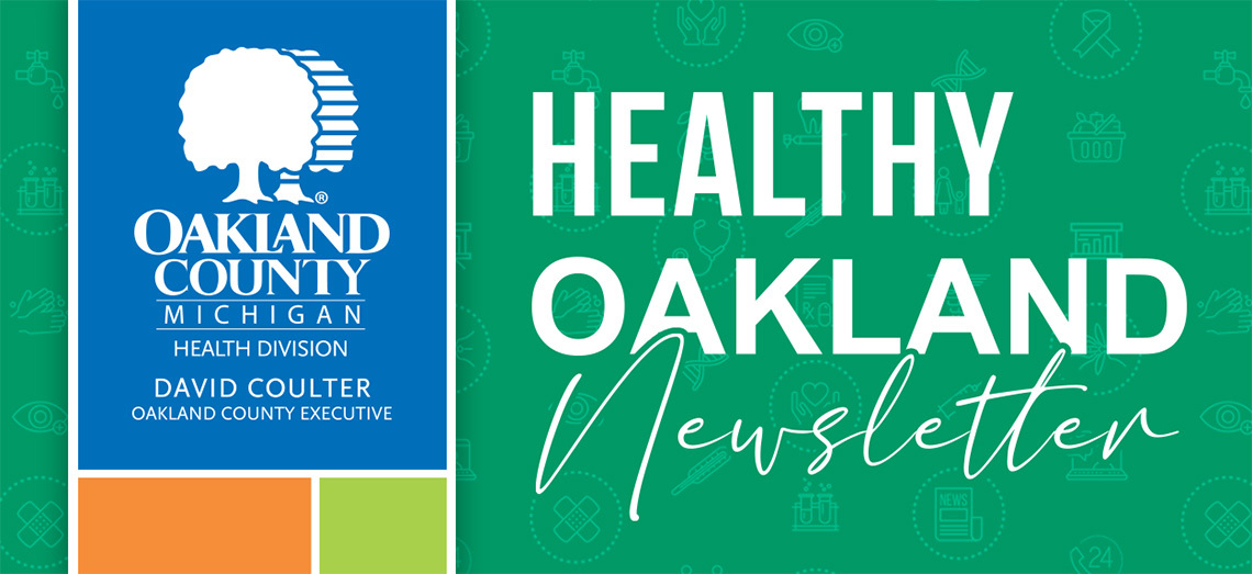 Healthy Oakland Newsletter Header