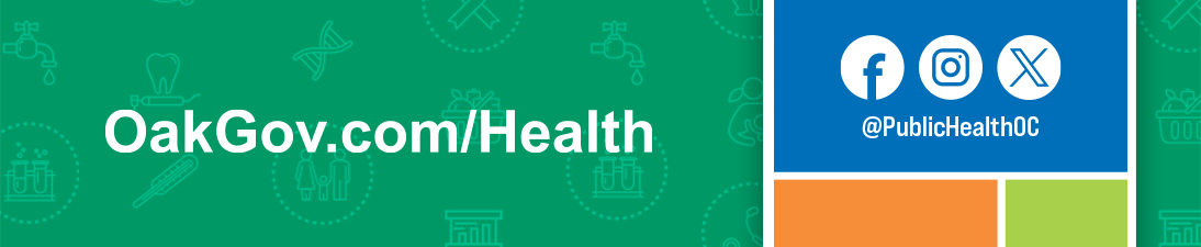 Healthy Oakland Newsletter Footer