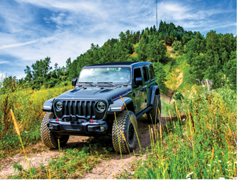 Jeep at the Holly ORV Park