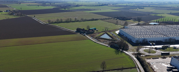 Data center in a rural area