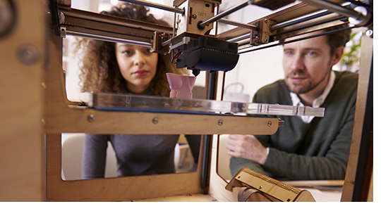 Photo of a 3D Printer