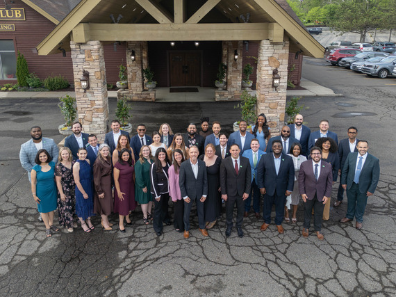 Oakland County Executive Dave Coulter with the Oakland Together 40 Under 40 Class of 2026