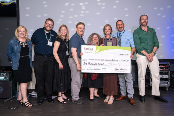 Clawson won the Spirit of Main Street Award and $2,000 prize for the creative “Levels Up” video.