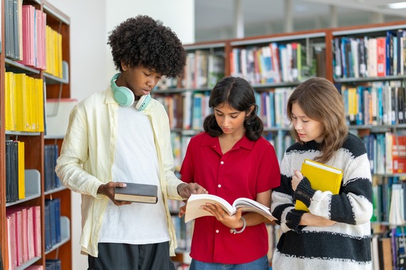 teens at the library