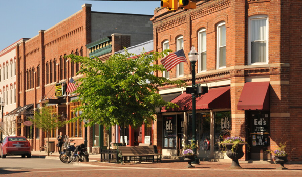 Downtown Lake Orion.