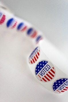 Election stickers