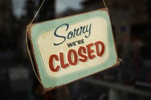 sorry we're closed