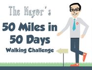 50 Miles in 50 Days Walking Challenge