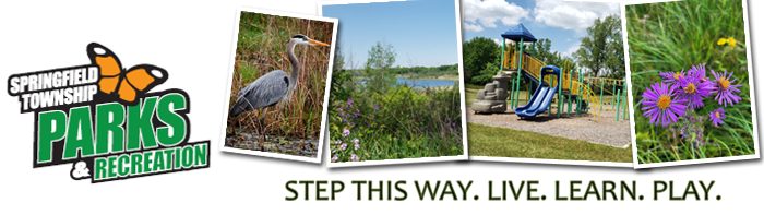Springfield Township Parks and Rec - Step this way, live, learn, play