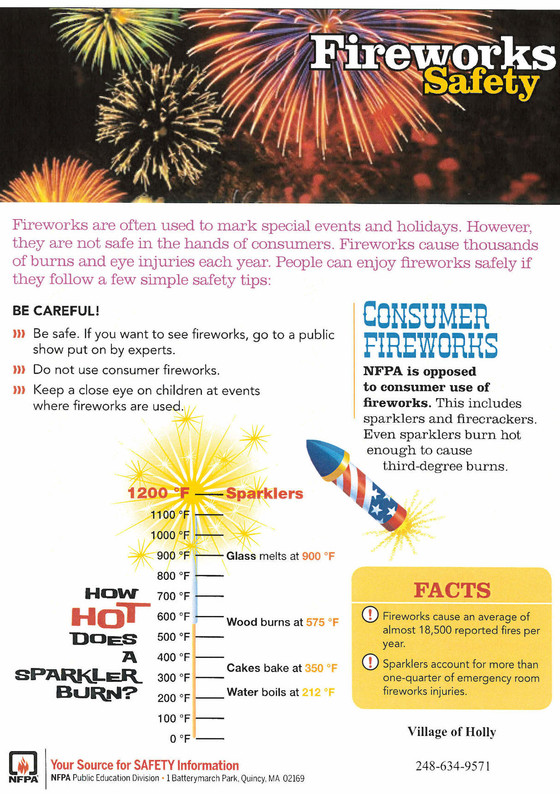 fireworks safety