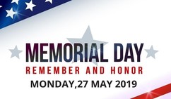 memorial day 2019