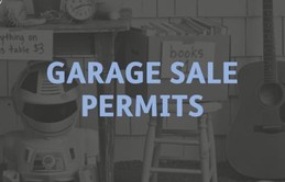 garage sale permits
