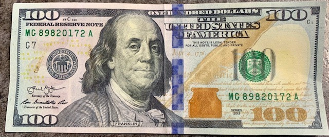 counterfeit bill