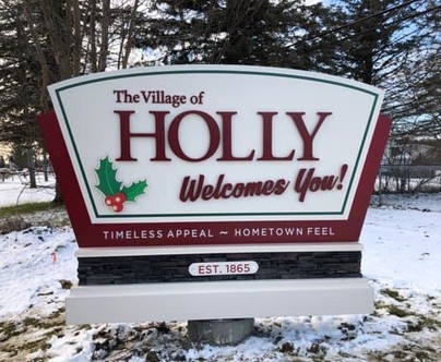 village sign 2020