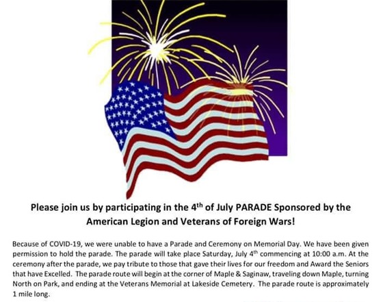july 4 2020 parade