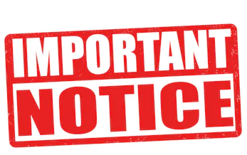 important notice