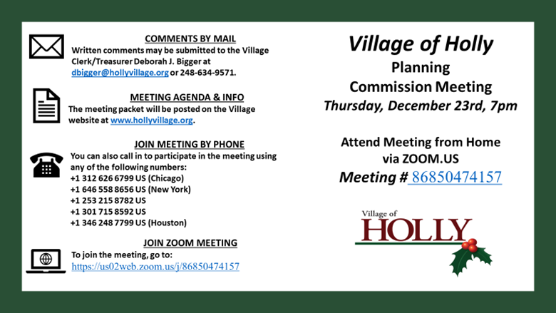 Planning comm. 12/17