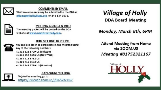 March 21 DDA