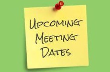 upcoming meeting dates