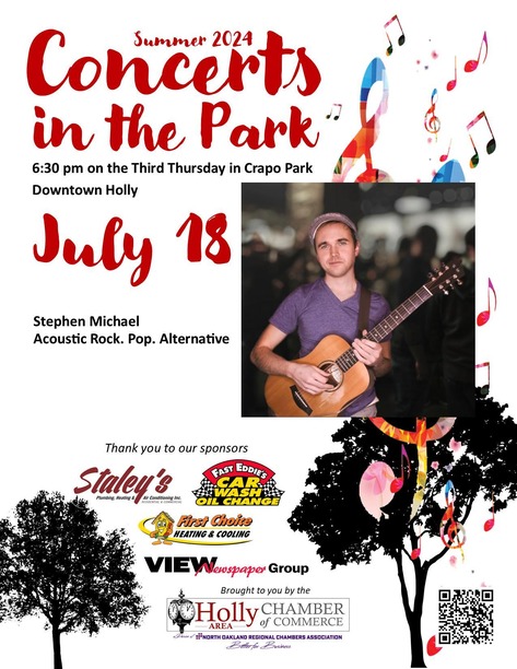 july 24 concert in park