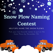 2024 Snow Plow Naming Contest - Final Voting Flyer