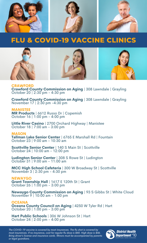 COVID/Flu Clinic Schedule