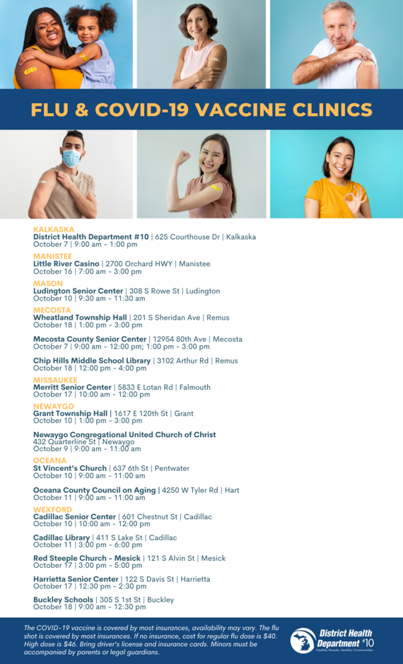 FluCOVID Clinic Schedule