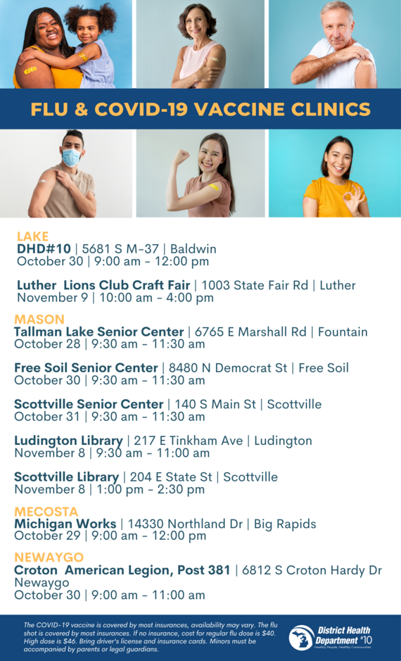 COVID/Flu Clinic Schedule