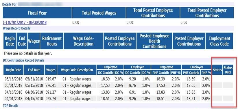 View Employee Information screenshot