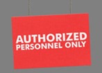 AUthorized personnel only