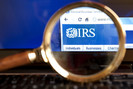 Magnifying glass on the IRS website