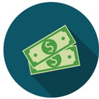 Dollar signs, money, annual credit