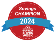 America Saves Week - Savings Champion badge