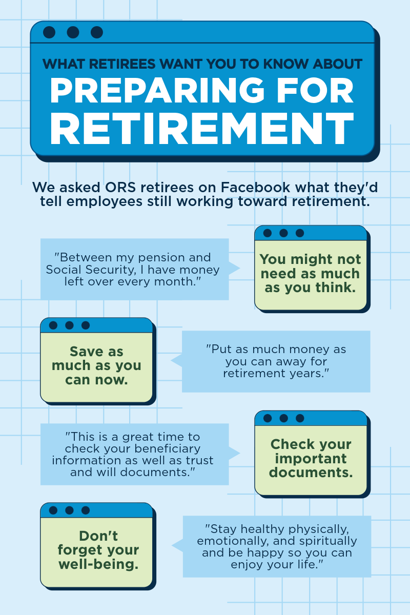 Preparing for retirement advice