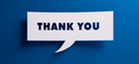 Thank you phrase in a word box