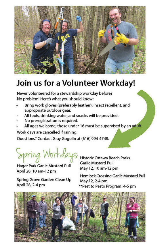 volunteer workday schedule