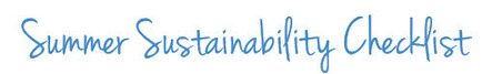 summer sustainability