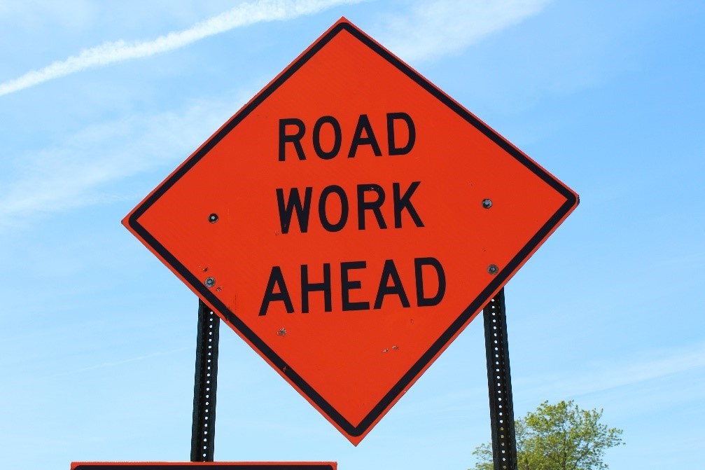 Road Work Ahead