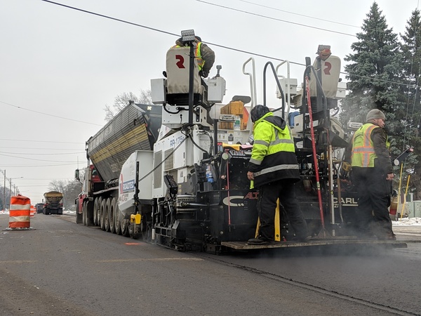 Cottonwood Drive Paving 11-30-2018