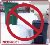 Incorrect Trash Can Placement