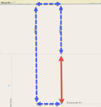 64th Ave. closure---Polkton Township