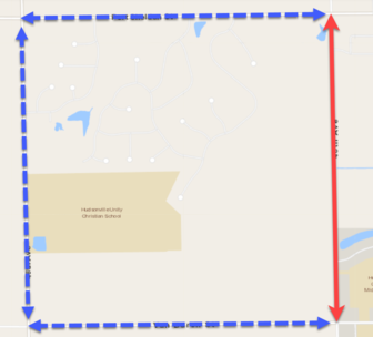 40th Ave. closure --- Port Sheldon to Van Buren