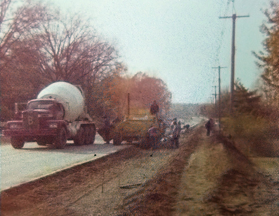 Looking Back: Ottawa Beach Road construction in fall of 1976