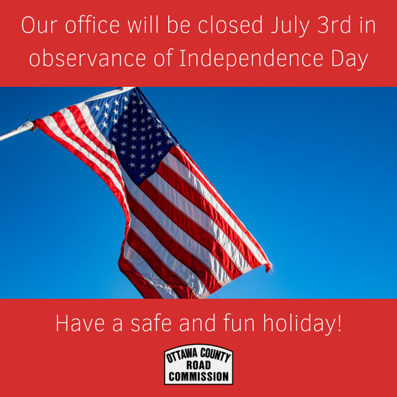 OCRC July 3 Closed