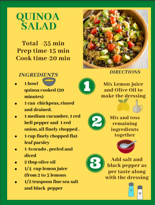 quinoa salad recipe