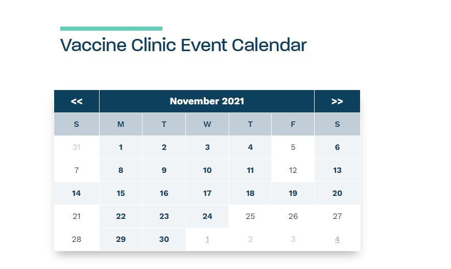 vaccinate calendar